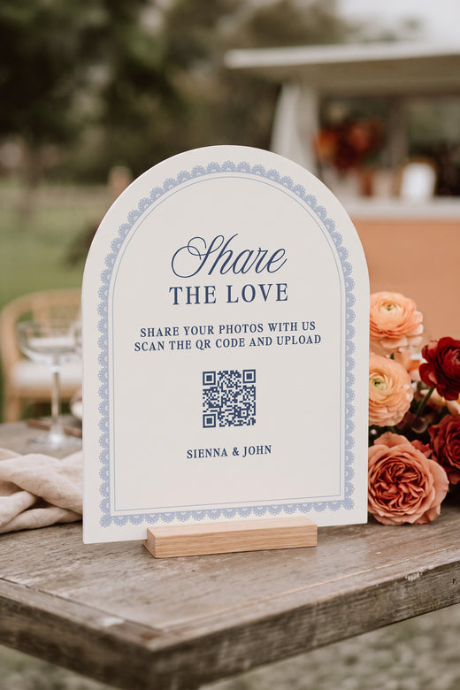 The Toile Photo Share Sign