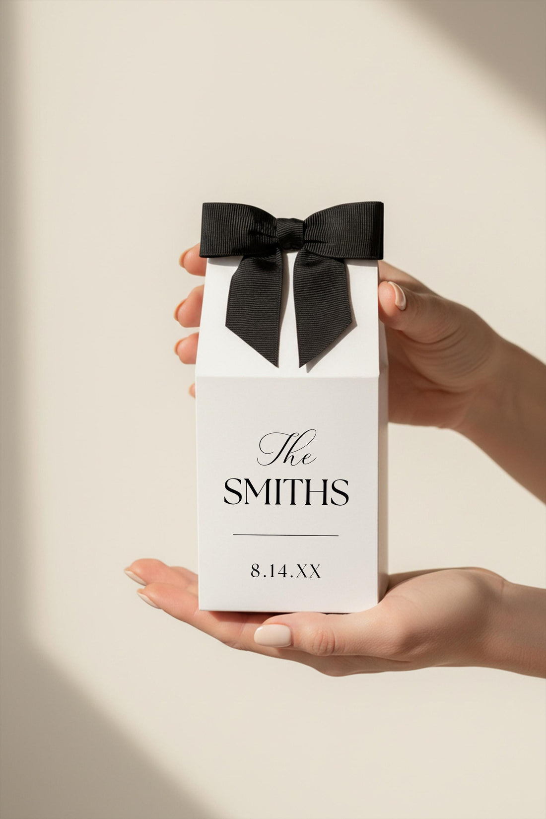 Custom Wedding Favor Box, Personalized
