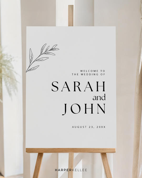 The Real Wedding Signage Timeline: When to Order What (and What to Skip)