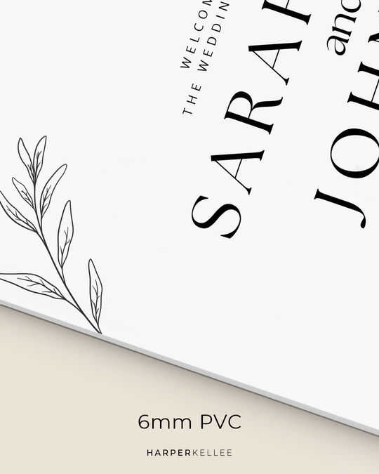 What to Actually Put on Your Wedding Welcome Sign (Besides Your Names)