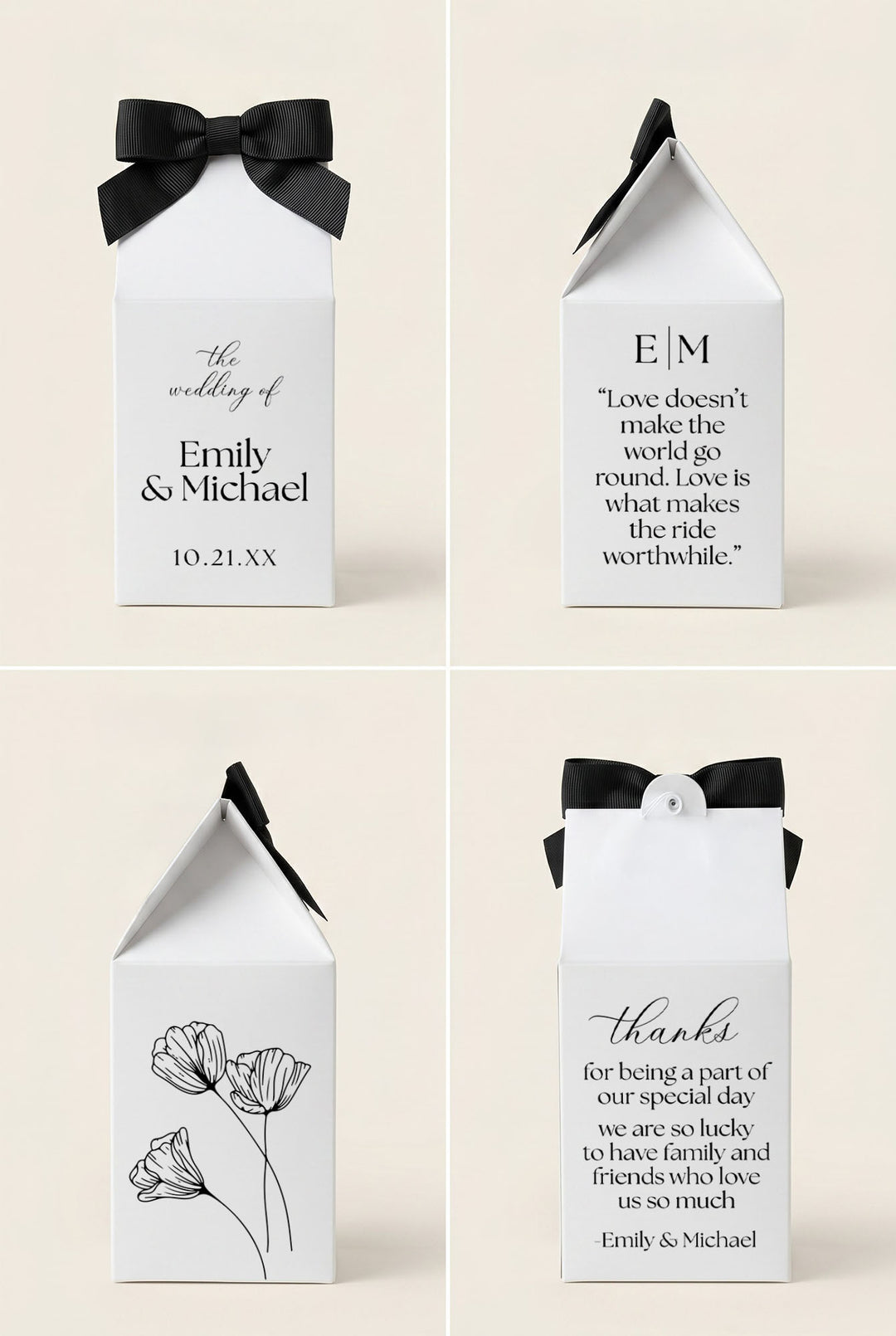 The Heirloom Favor Box · Names