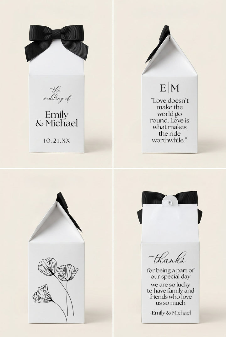 The Heirloom Favor Box · Names