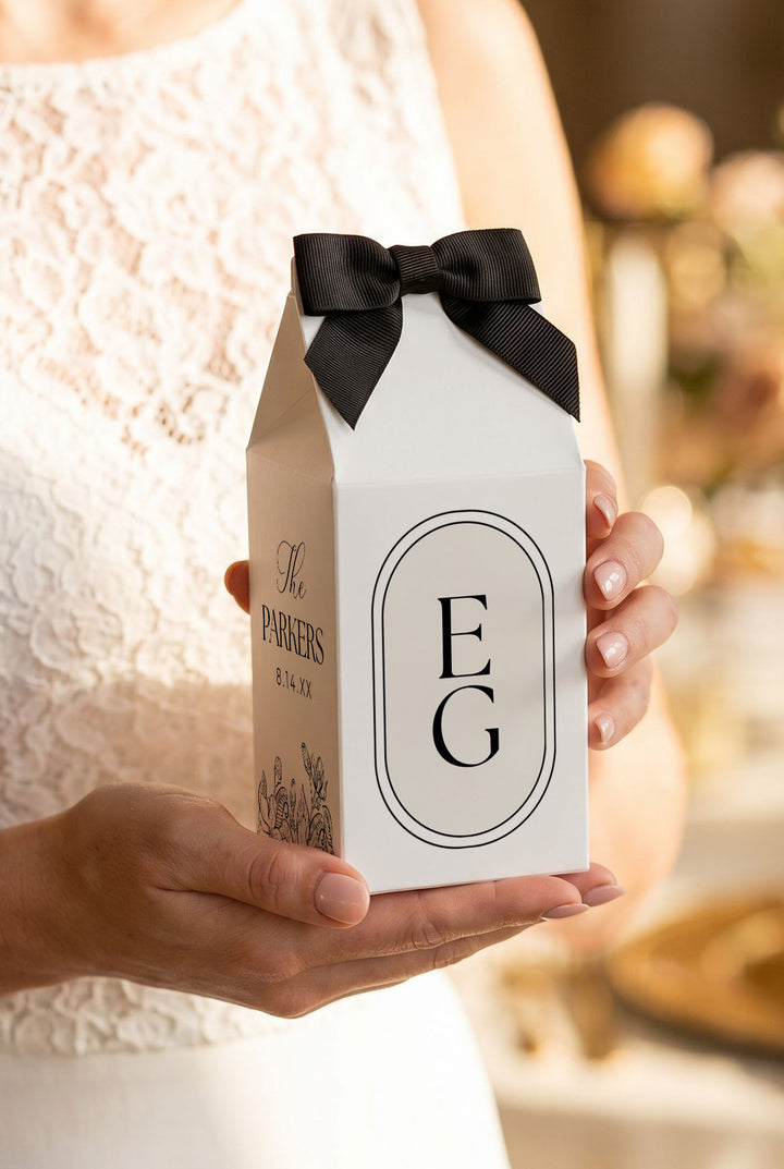 The Monogram Favor Box