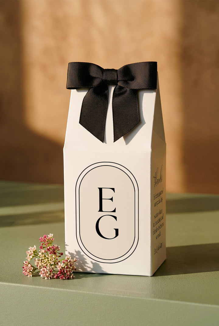 The Monogram Favor Box