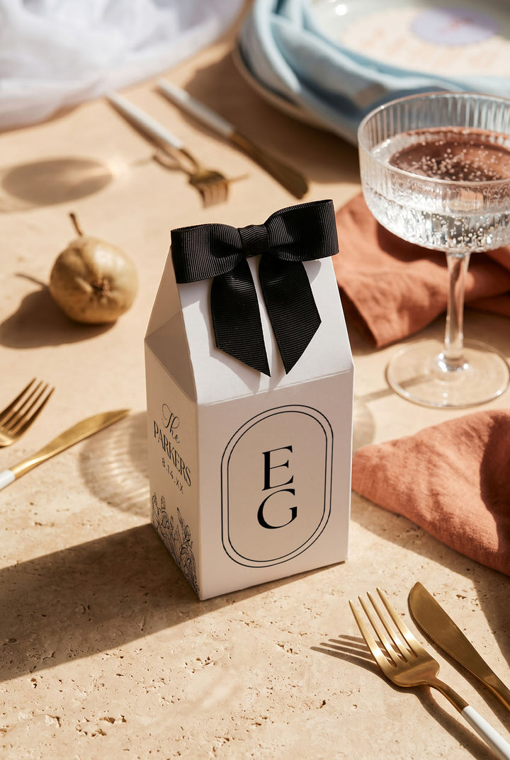 The Monogram Favor Box
