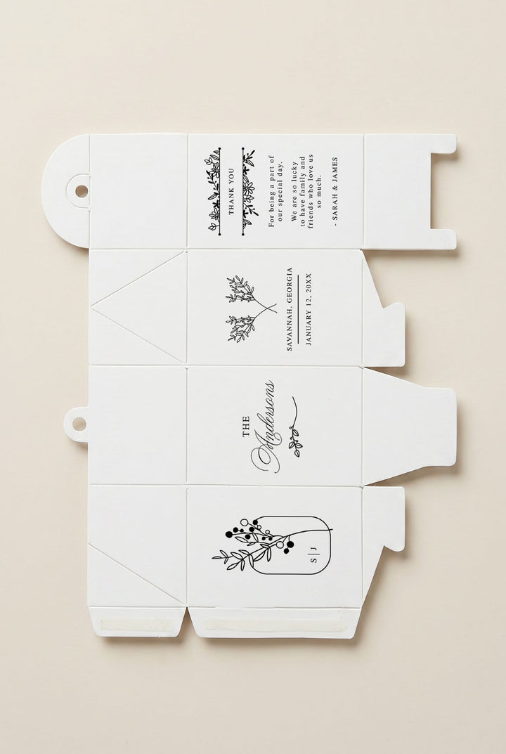 The Heirloom Favor Box · Flourish