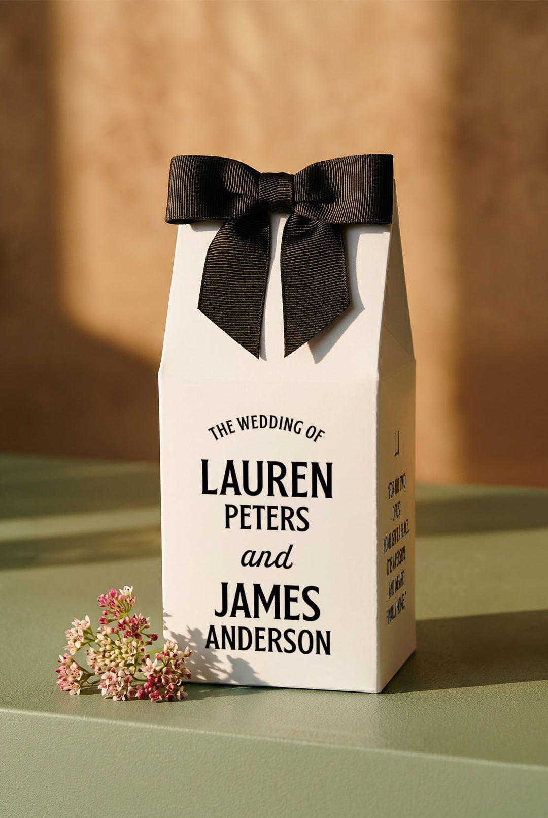 The Marquee Favor Box · Condensed