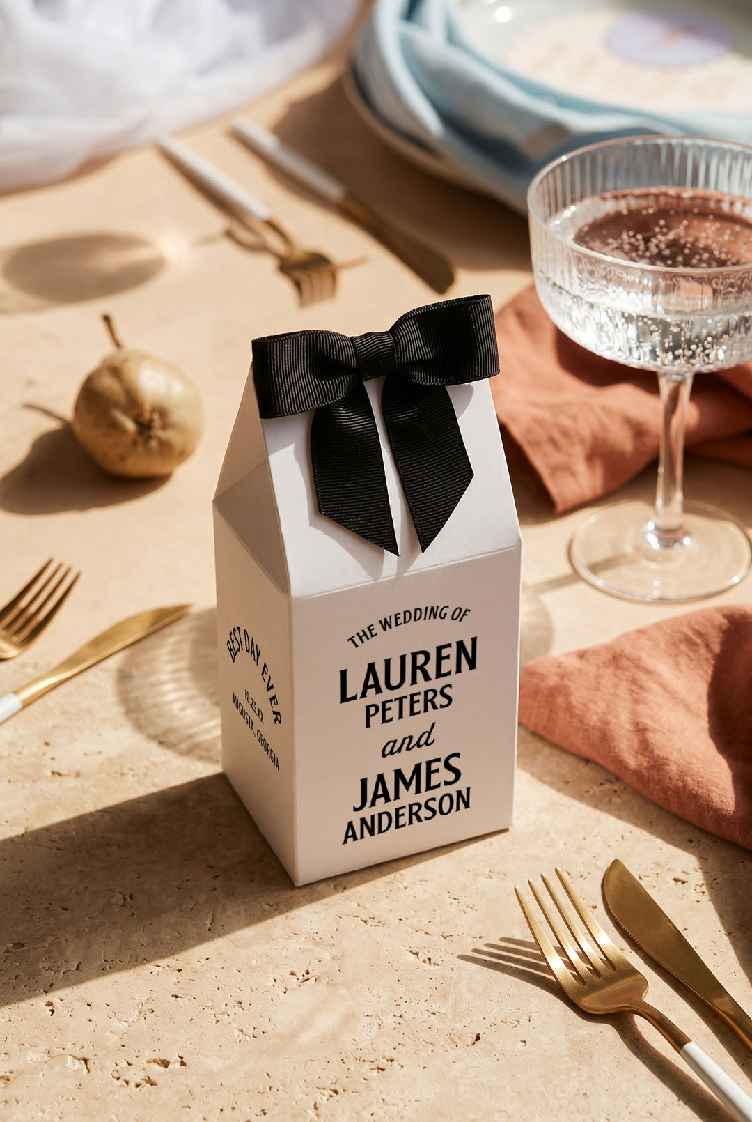 The Marquee Favor Box · Condensed
