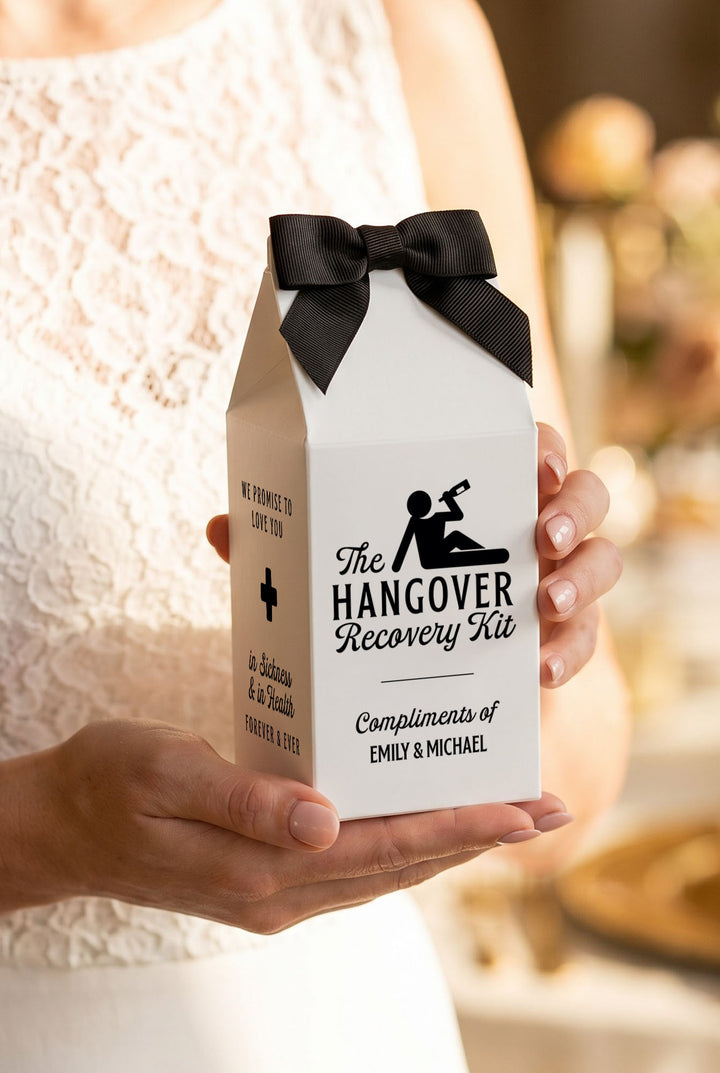 The Hangover Recovery Kit Favor Box