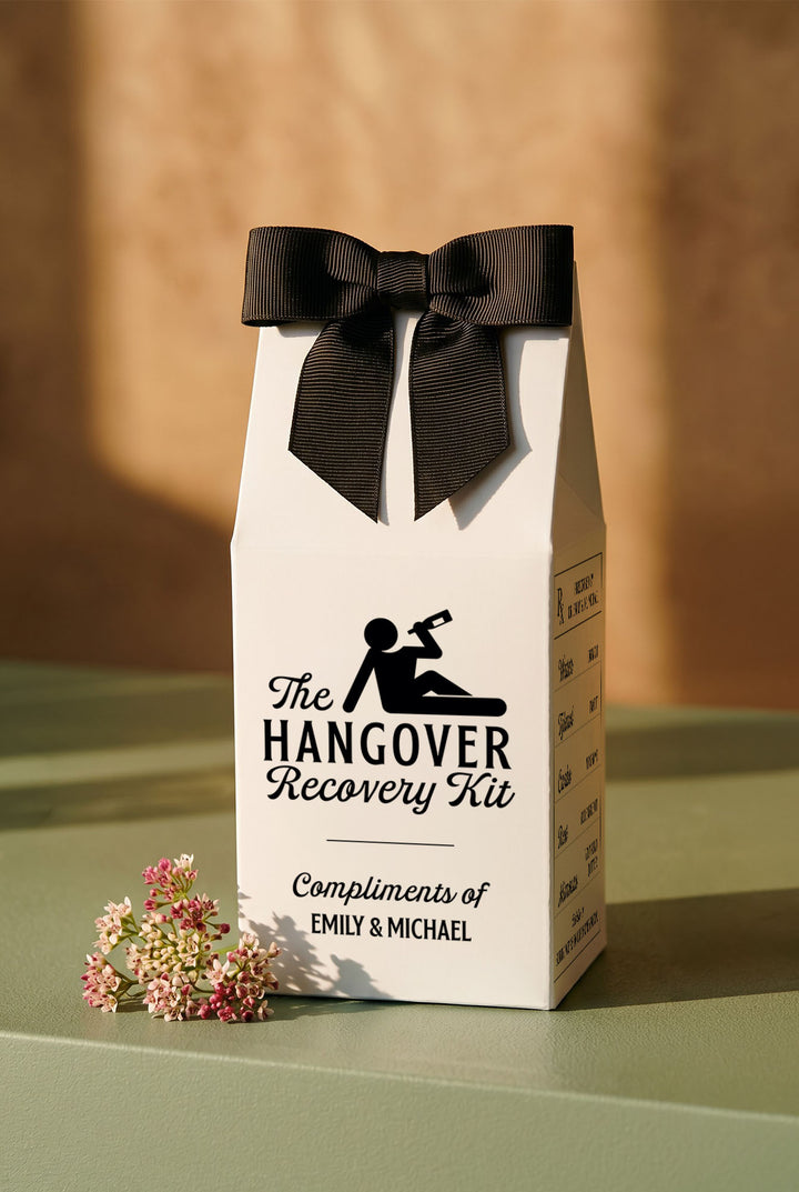 The Hangover Recovery Kit Favor Box