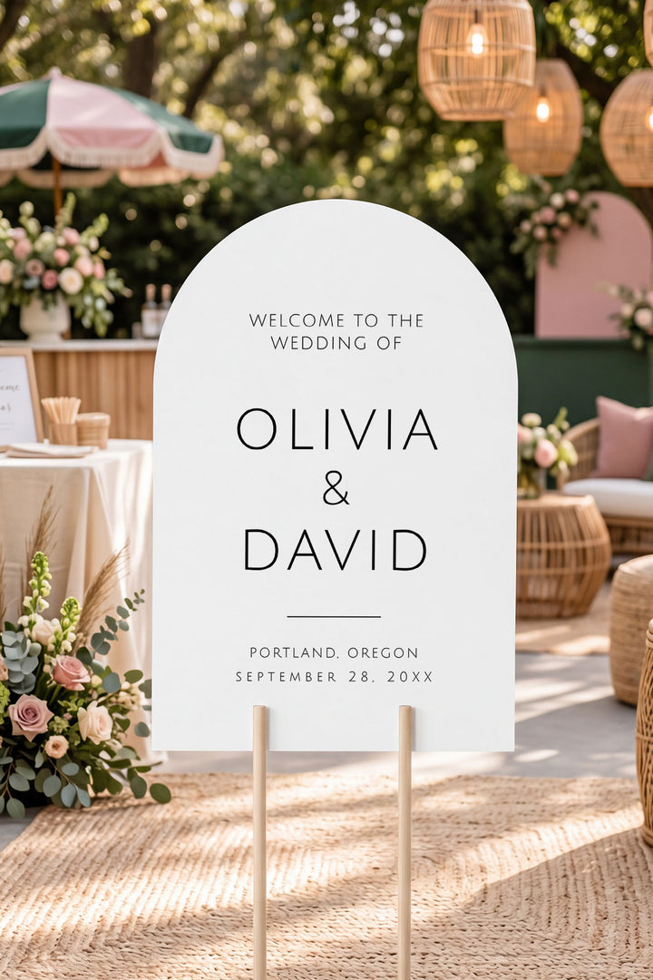 The Modern Welcome Sign · Arch