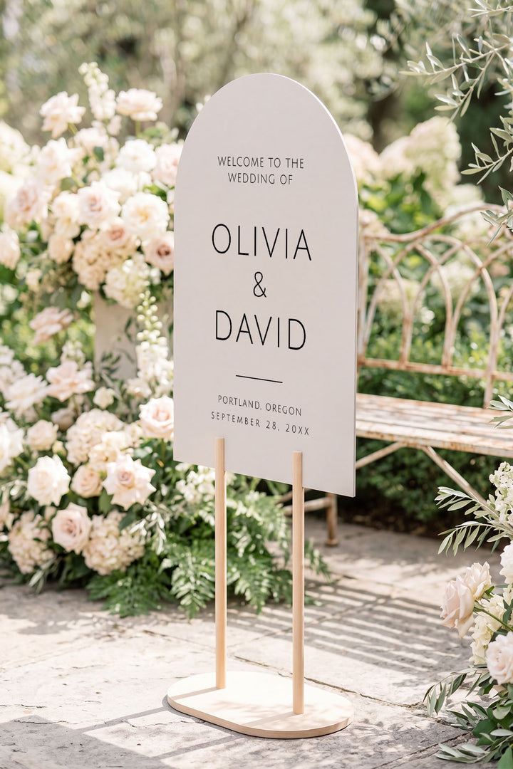 The Modern Welcome Sign · Arch