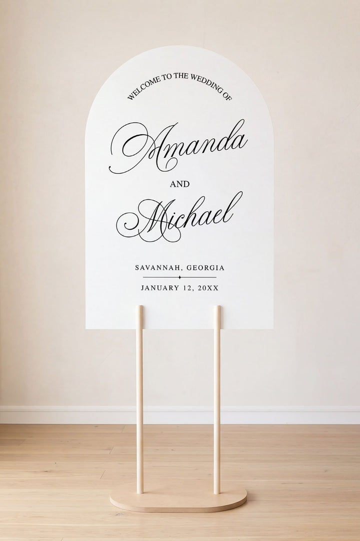 The Heirloom Welcome Sign · Arch