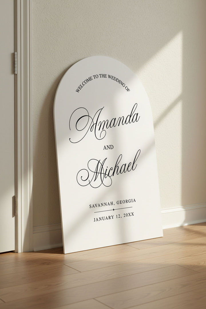 The Heirloom Welcome Sign · Arch