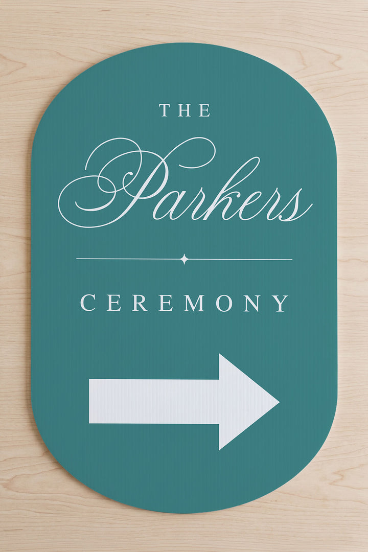 Eucalyptus sign material detail, durable corrugated plastic #color_Eucalyptus