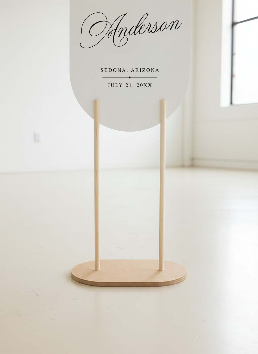 The Wedding Sign Stand