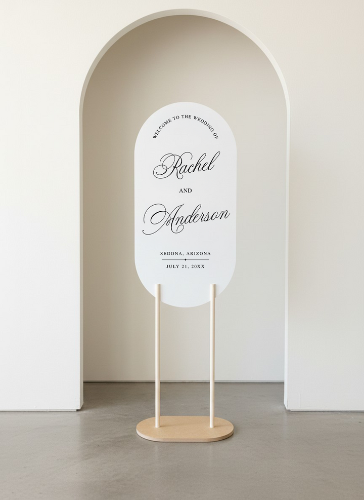 The Wedding Sign Stand