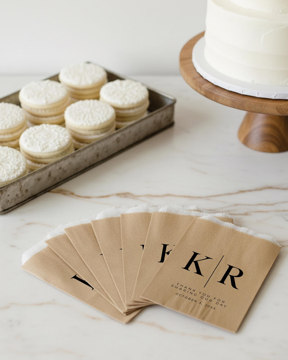 Custom Wedding Favor Bag, Personalized