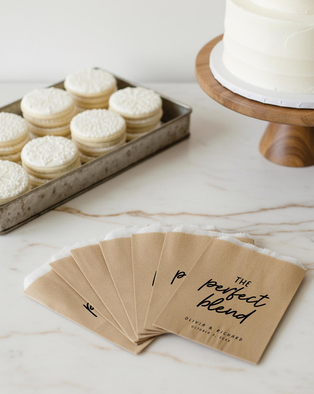 Custom Wedding Favor Bag, Personalized