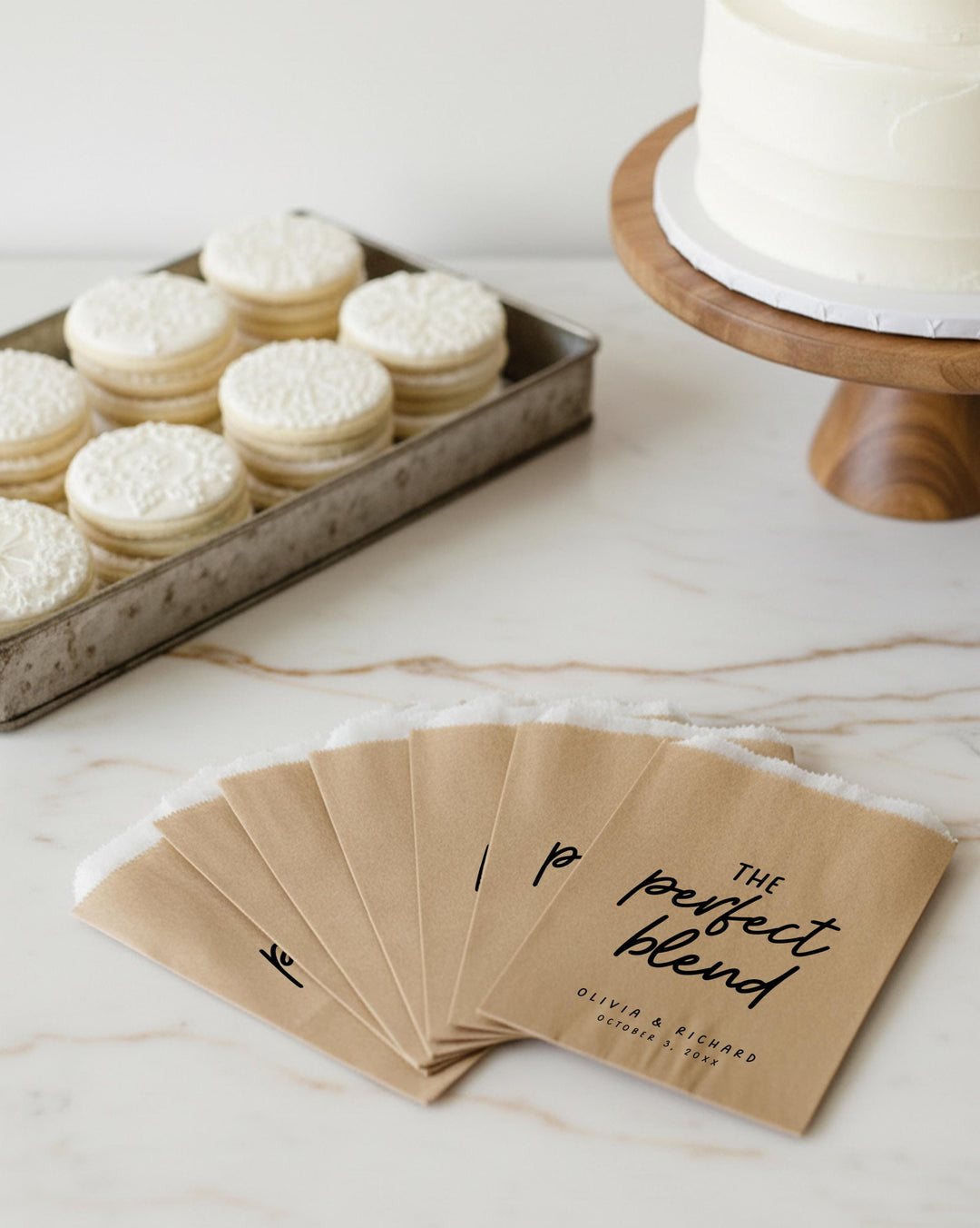 Custom Wedding Favor Bag, Personalized
