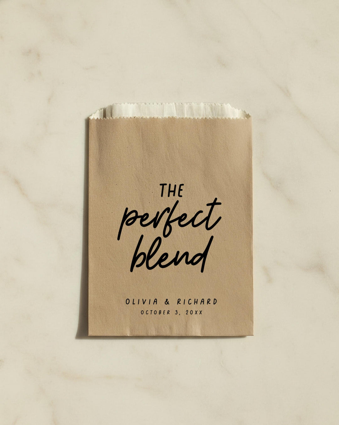 Custom Wedding Favor Bag, Personalized