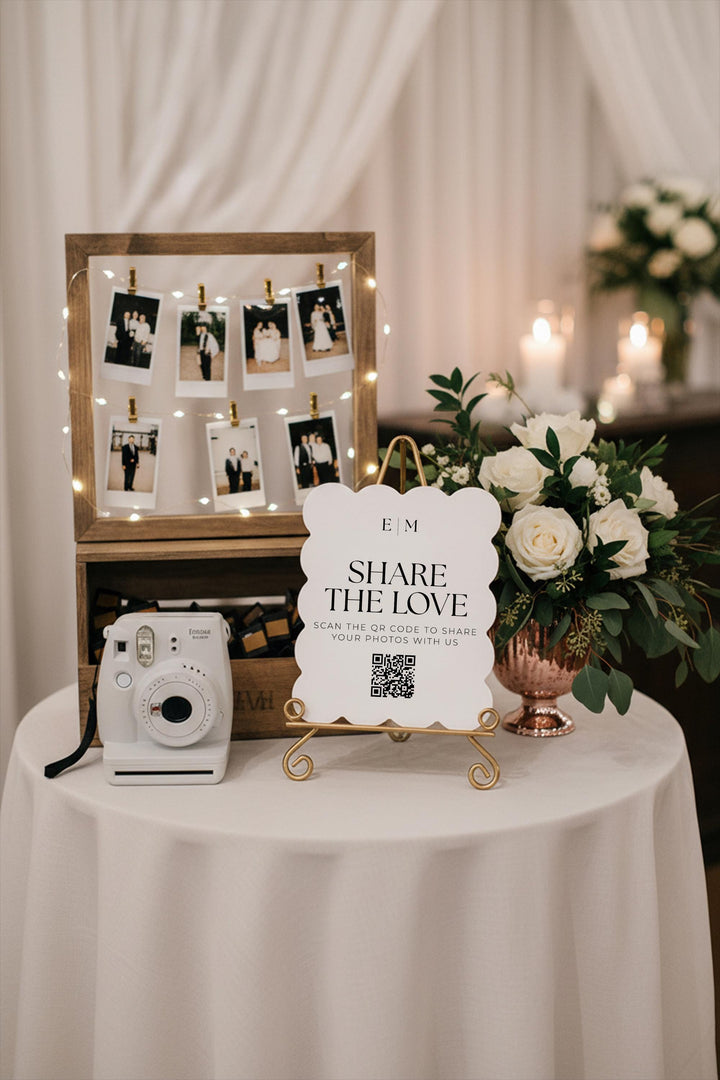 Custom Reception Sign, Personalized