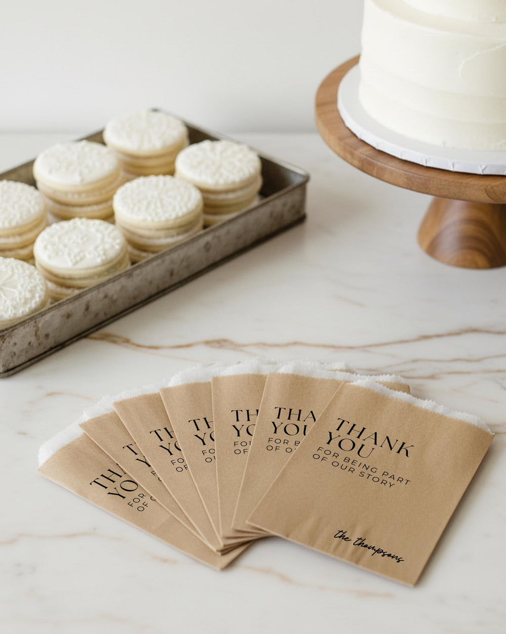 Custom Wedding Favor Bag, Personalized