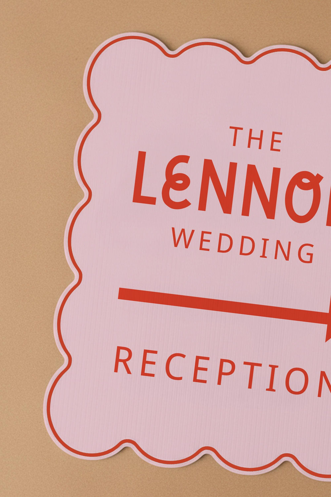 Retro Wedding Yard Sign, Custom